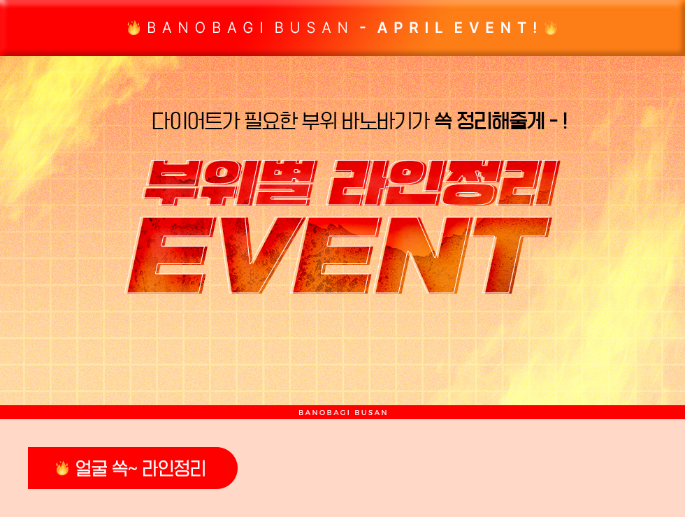 부위별 라인정리 EVENT